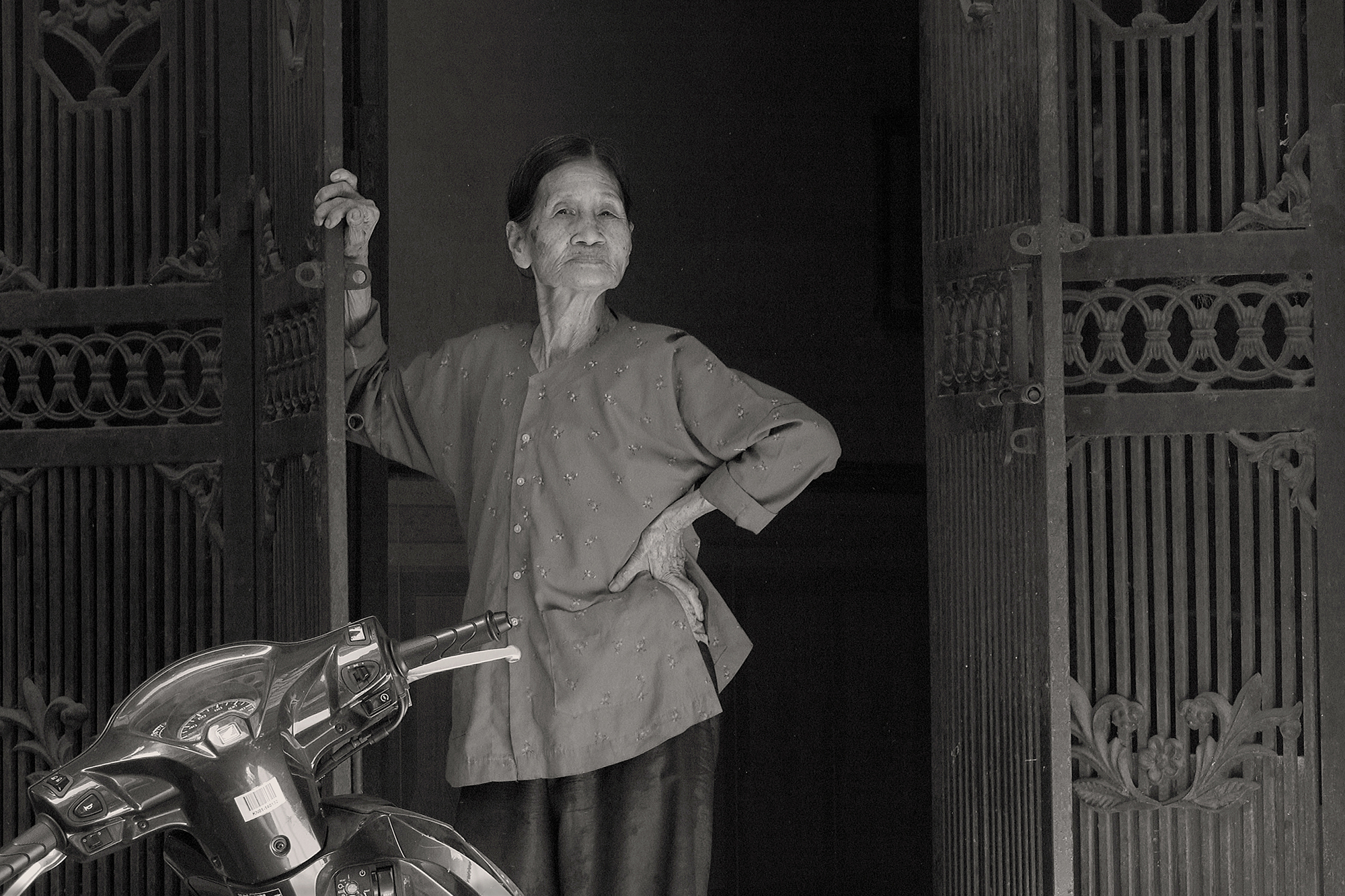 Christoph Radke, Vietnam, Hanoi, alte Dame